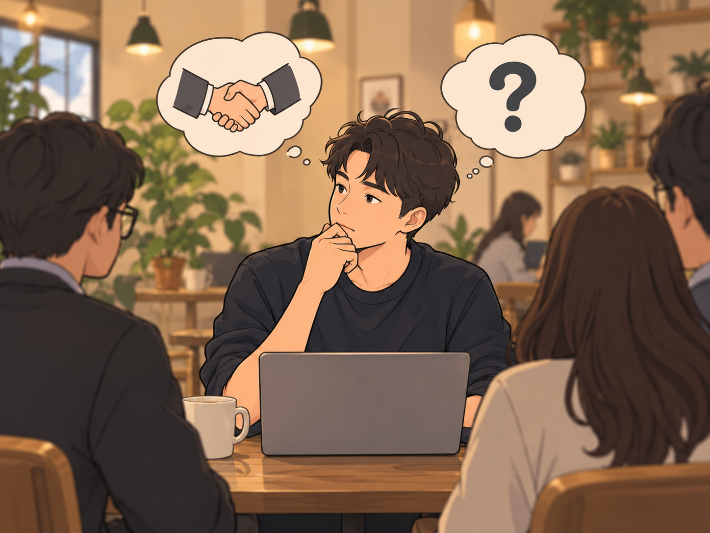 고민 하나 — 친구와의 동업